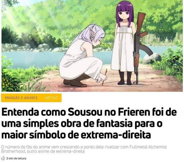 SensoCrtico1's tweet photo. Pelo menos o anime é bom? https://t.co/wnqvMvVb0y