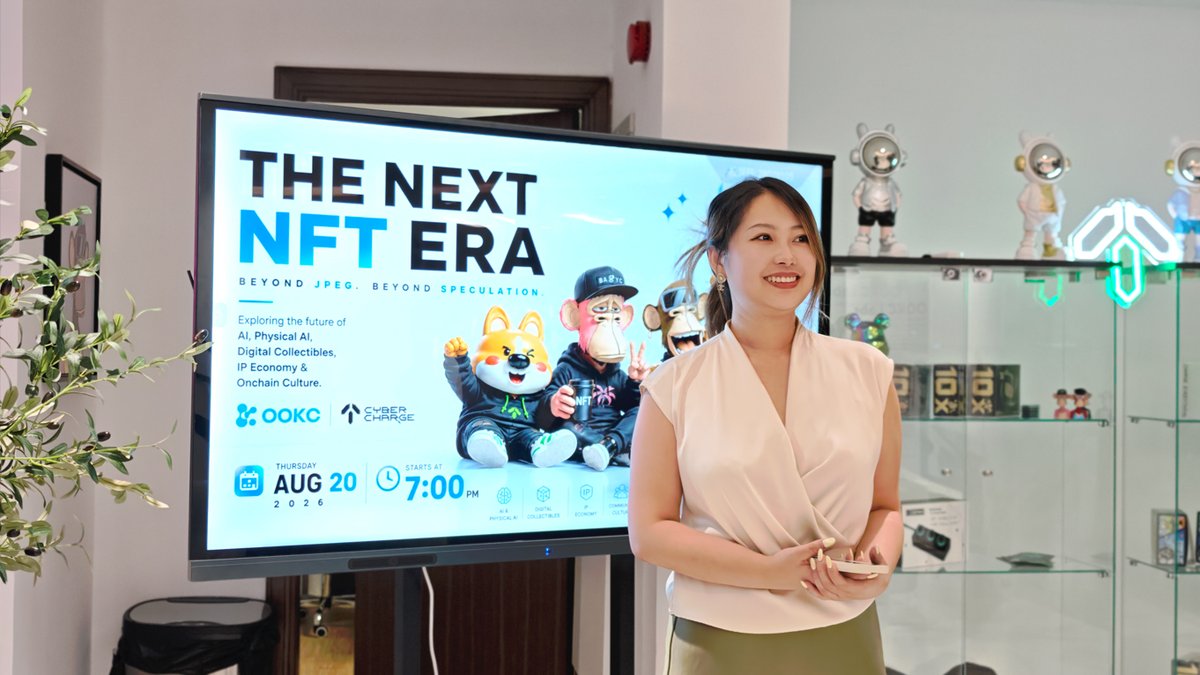 CyberSpace_Web3's tweet photo. The Next NFT Era successfully wrapped up in Dubai. 🇦🇪

Together with CyberCharge, we explored NFTs, BAYC, AI, Physical AI, Digital Collectibles &amp; On-Chain Culture.

Thanks to everyone who joined us.The next NFT era is just beginning. 🚀 https://t.co/WVkH1wFav2