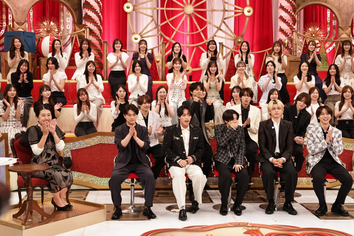 TVGweb's tweet photo. 「タイムレスマン」今夜放送⏰

「timelesz100」に勝地涼が参戦
”担当”の篠塚大輝に全力エール📣

「リアルな感じでいく」寺西拓人に
スマートな会話をする佐藤勝利、
人見知り・橋本将生の実力は⁉

エレベーターでの雑談センスを見る
新競技もスタート🛗

https://t.co/qJic3lhYXI

#タイムレスマン https://t.co/baGXyZsmIJ
