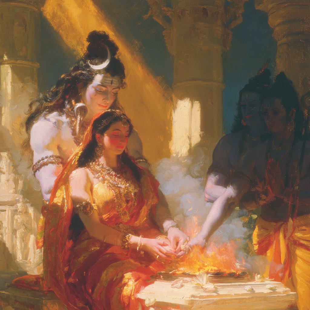 bholekabhagatt's tweet photo. śiva-pārvatī-vivāha https://t.co/Fj8tmB04wg