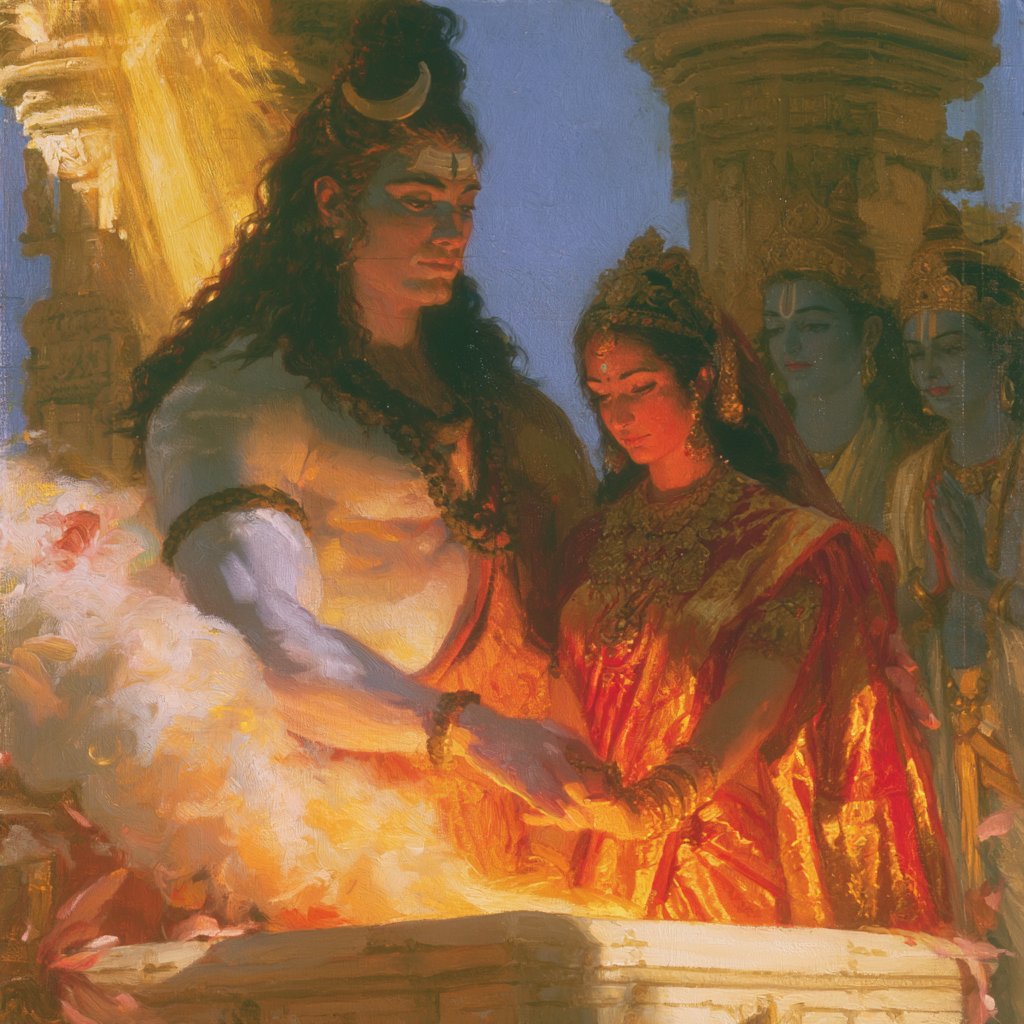 bholekabhagatt's tweet photo. śiva-pārvatī-vivāha https://t.co/Fj8tmB04wg
