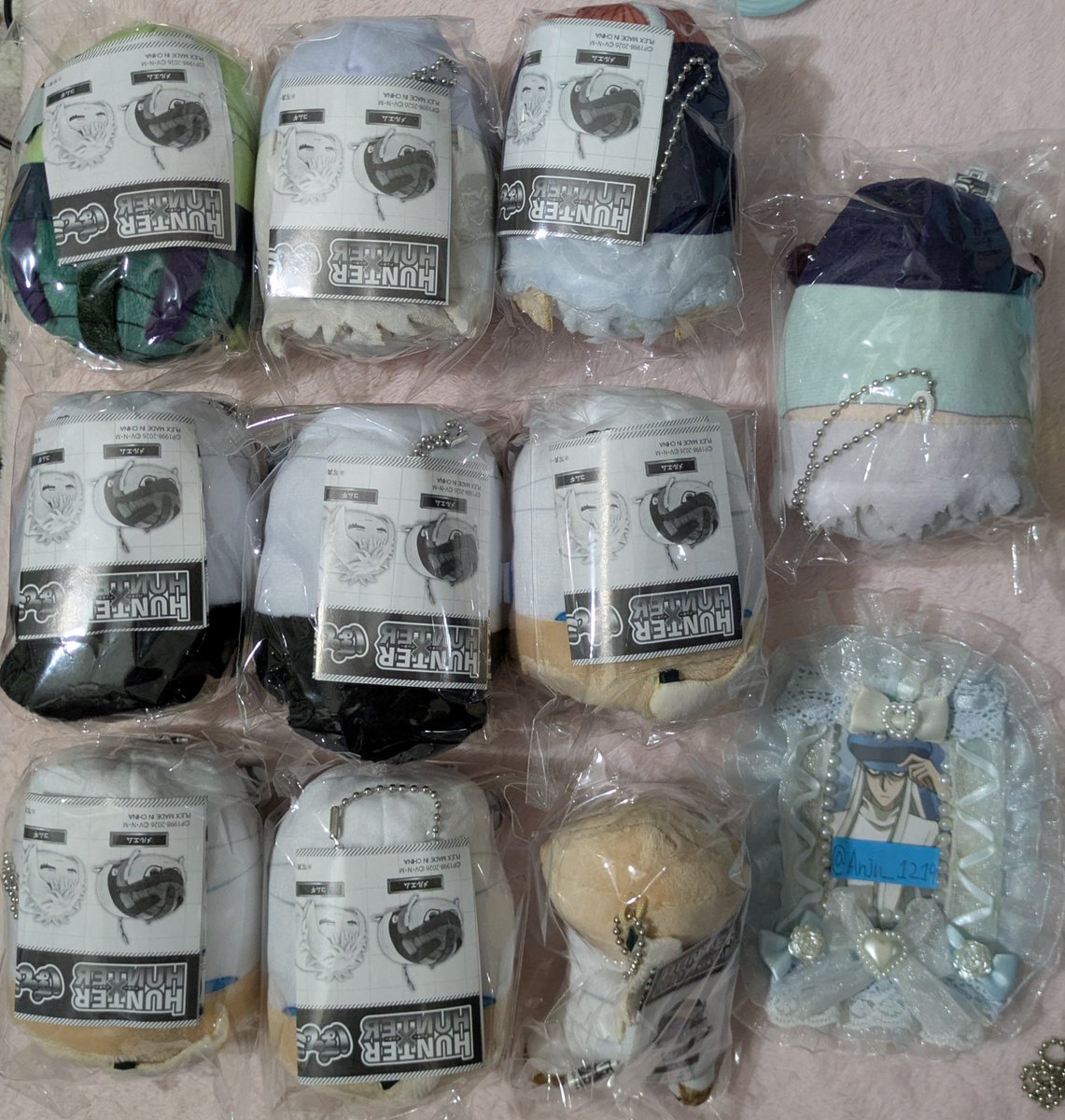 Anju__1219's tweet photo. 【交換、譲渡】HUNTER × HUNTER ハンターハンター H×H ぽてコロ はぐキャラ ぽてコロマスコット はぐキャラコレクション 4

譲：ぽてコロ…メルエム1、コムギ1、ネフェルピトー(ピトー)1、ナックル2、ネテロ3、キルア1
はぐキャラ…ネテロ1
求：同異種カイト(同種優先)or定価＋送料

↓ https://t.co/kUSXPSaPGO