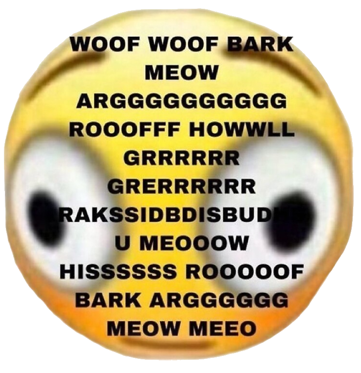 R0oseveIt's tweet photo. @KuroAfterDark_ GRRRRRR WOOF WOOF BARK WOOF BARK GRRR BARK BARK https://t.co/xoCJsEUHhp