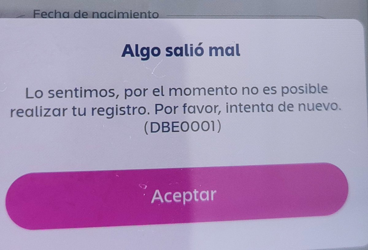 BaleGR's tweet photo. @ServicioTelcel @Profeco si no sirven los servicios de alta, que se puede hacer. @telcel no me da servicio y no se pueden registrar la linea. https://t.co/24wcX7DiDB