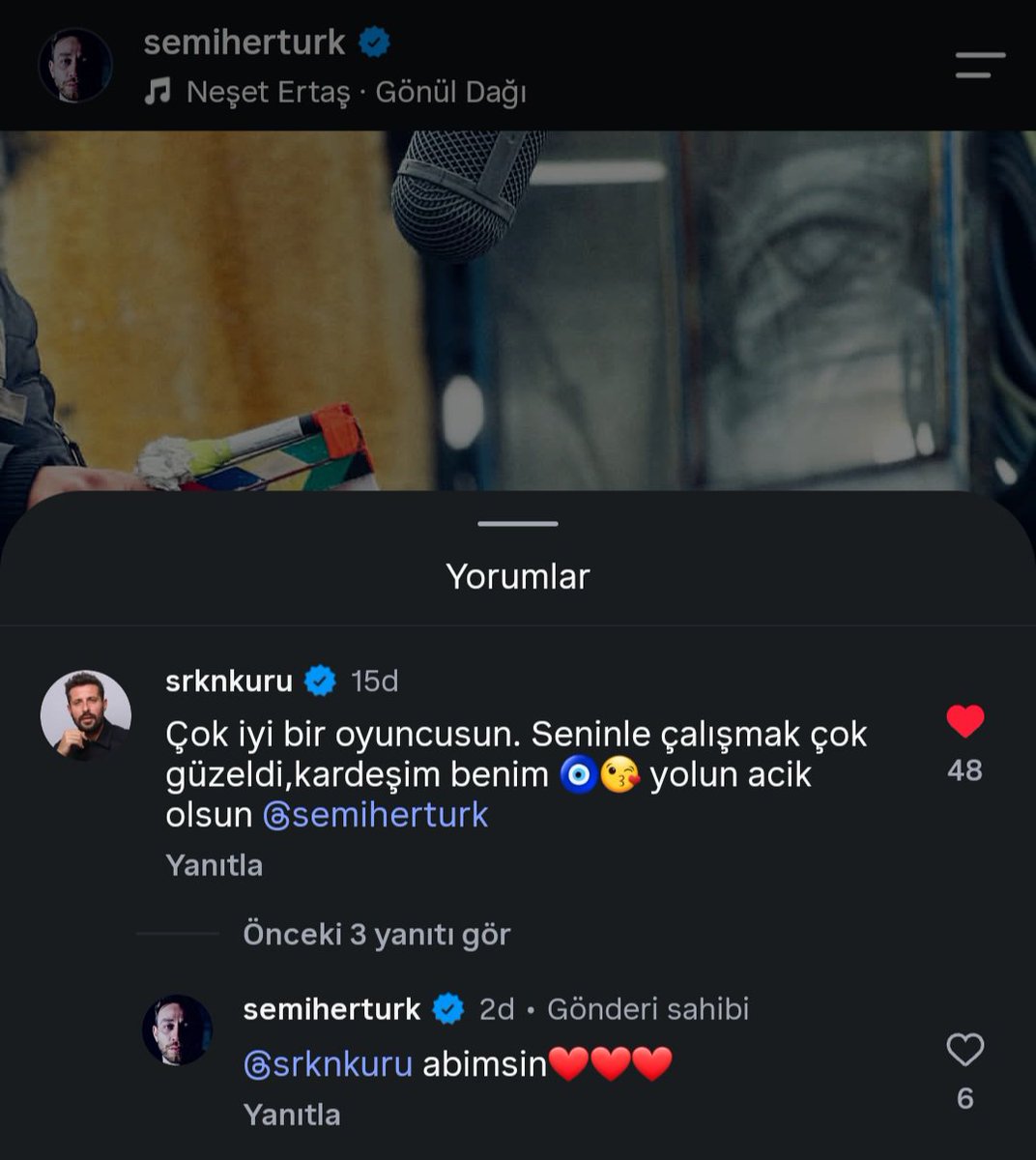 guccukgardes's tweet photo. Son kez SemSer... Ne diyebilirim ki, kamera önünde olduğu kadar arkasındaki kardeşliğiniz de çok güzeldi, iyi ki siz mavişlerim 🥹
#GönülDağı • #VeyKen • #SemSer
#SerkanKuru • #SemihErtürk https://t.co/4WAh2pJmhb
