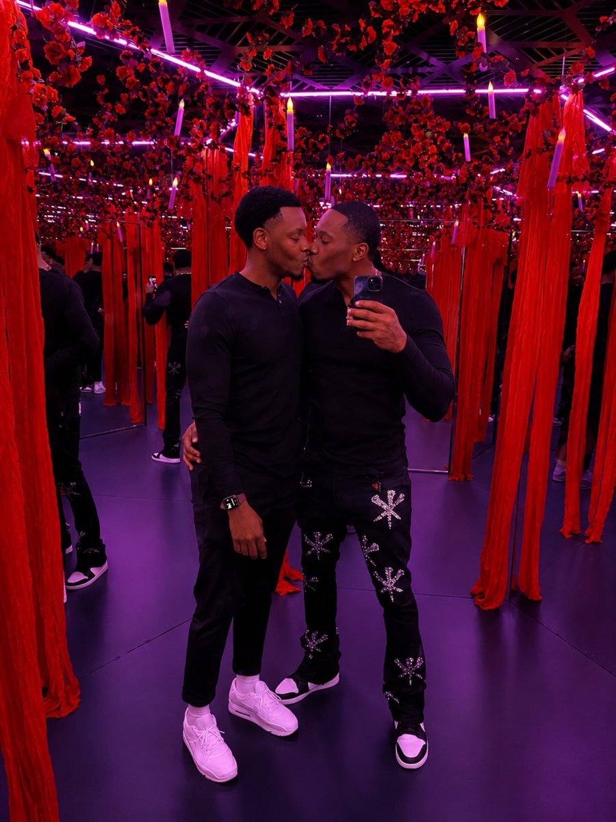 remythomz's tweet photo. From cozy days in matching onesies to all-black date nights... soft Black gay love will always clear the timeline. 🥹❤️ https://t.co/Y3XV2CX90d