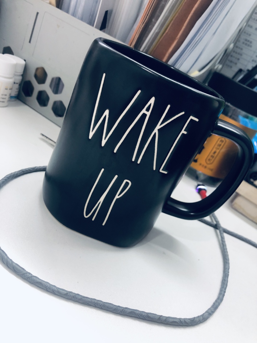mistress_rain's tweet photo. Just caught my intern trying to use the office 3D printer to make a coffee mug that says "WORLD'S OKAYEST INTERN"  Turns out creativity and basic brand standards don’t mix. https://t.co/KthZBGoGUl