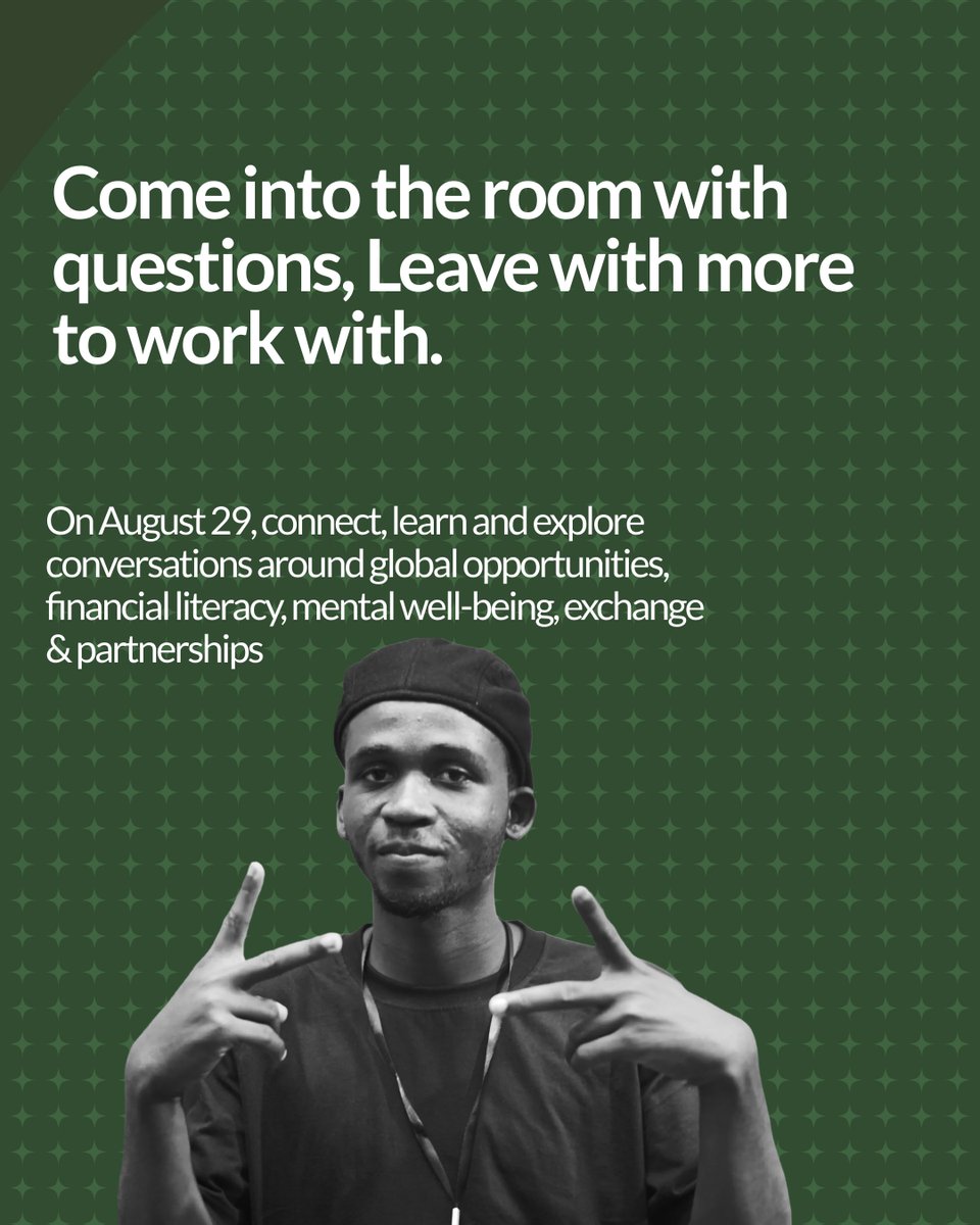 AIESECinNigeria's tweet photo. The right access changes the future;
That future is YOU;
Thinking about being in a room where you can make it happen?

Our International youth day event gives you an opportunity to come in with questions and leave with more to work with. https://t.co/wGcVtZNAhm