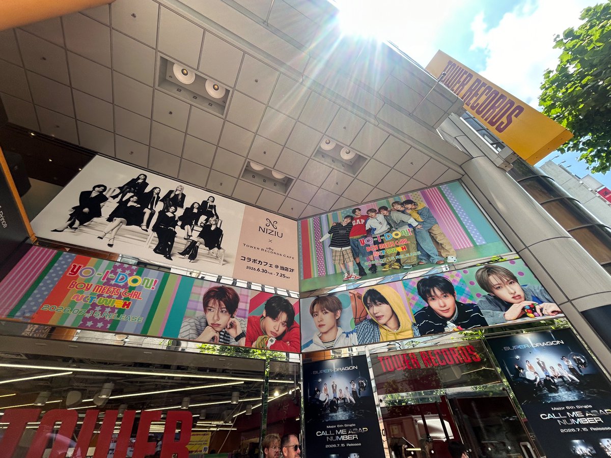 illdeatt's tweet photo. Shibuya location yes the displays were huge! https://t.co/irYW6W5BYI