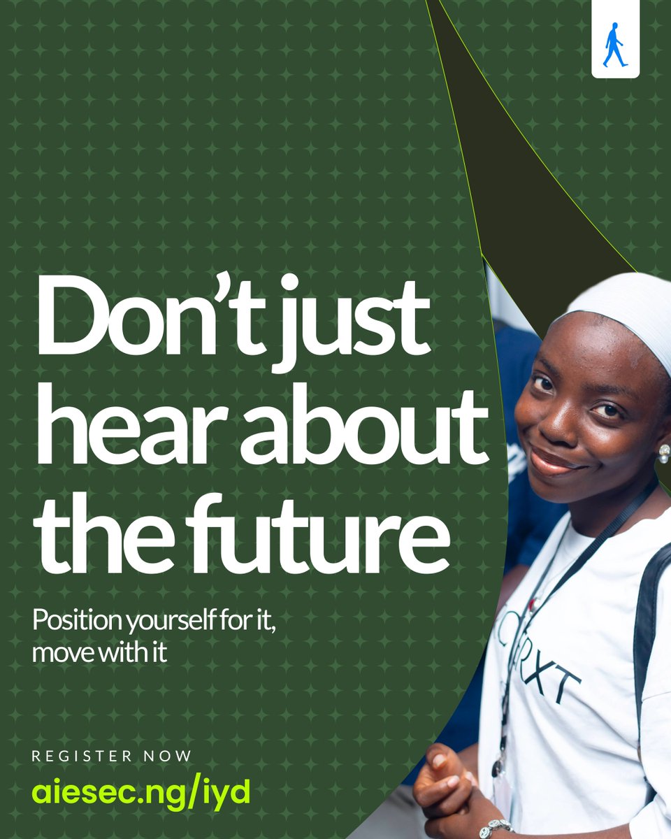 AIESECinNigeria's tweet photo. The right access changes the future;
That future is YOU;
Thinking about being in a room where you can make it happen?

Our International youth day event gives you an opportunity to come in with questions and leave with more to work with. https://t.co/wGcVtZNAhm