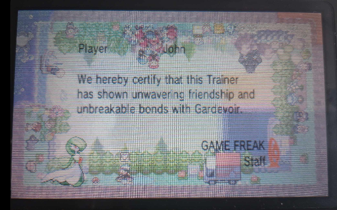 SinnohJohn's tweet photo. Sentimental value which this user probably doesn't fully understand given their age. Catching your favorite Pokémon and wanting to being that specific one with you to the newer games is not strange. Temperance here has been with me since 2003. Let that age sink in. https://t.co/4mK6B1F3ZP