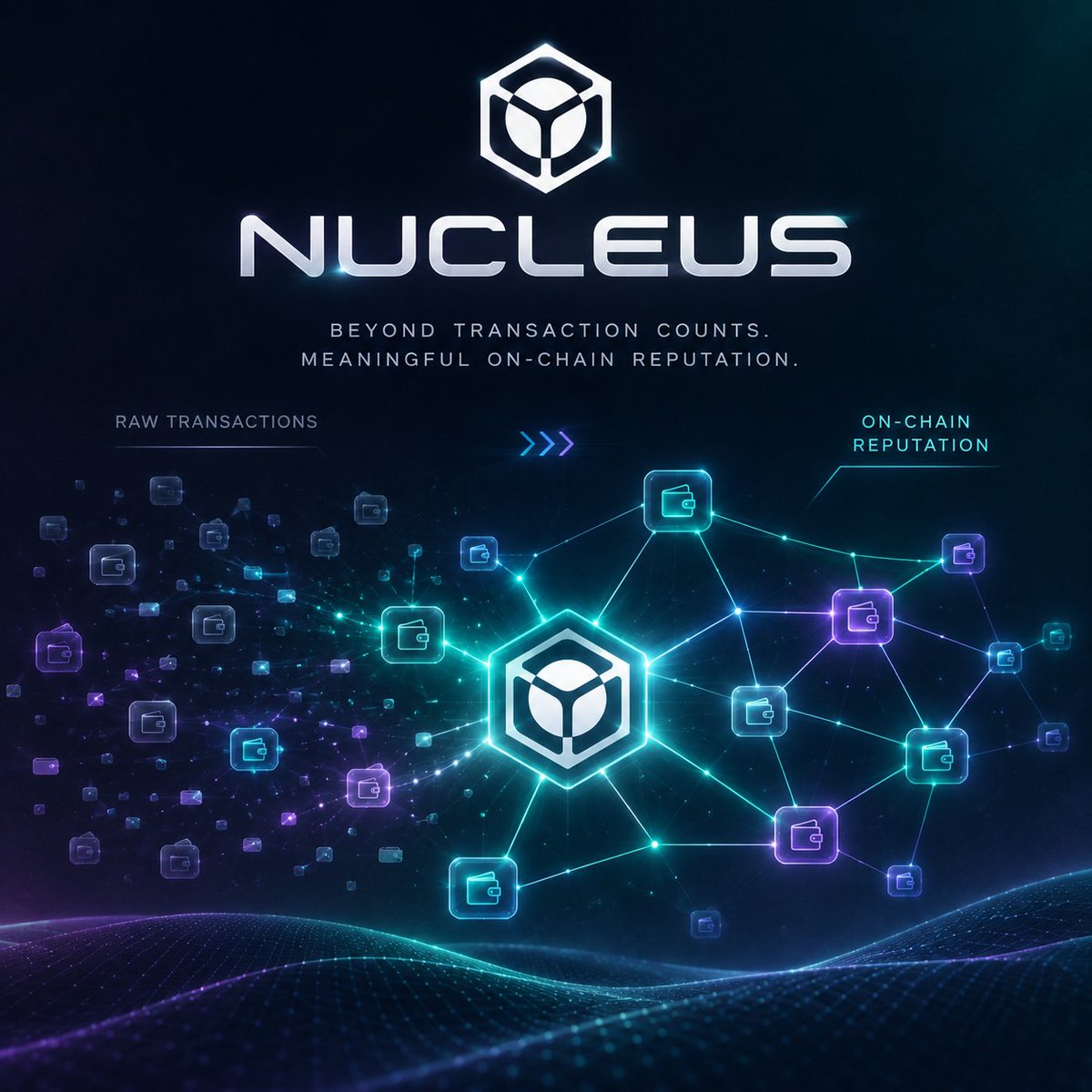 DegenRefugee's tweet photo. GN Fam

There’s always something happening in Web3.

The tricky part is knowing what matters.

A wallet can make hundreds of transactions &amp; still tell you very little

That's why I find @NucleusCodes interesting. It looks at the bigger picture  instead of simply counting activity https://t.co/Waodui6luo