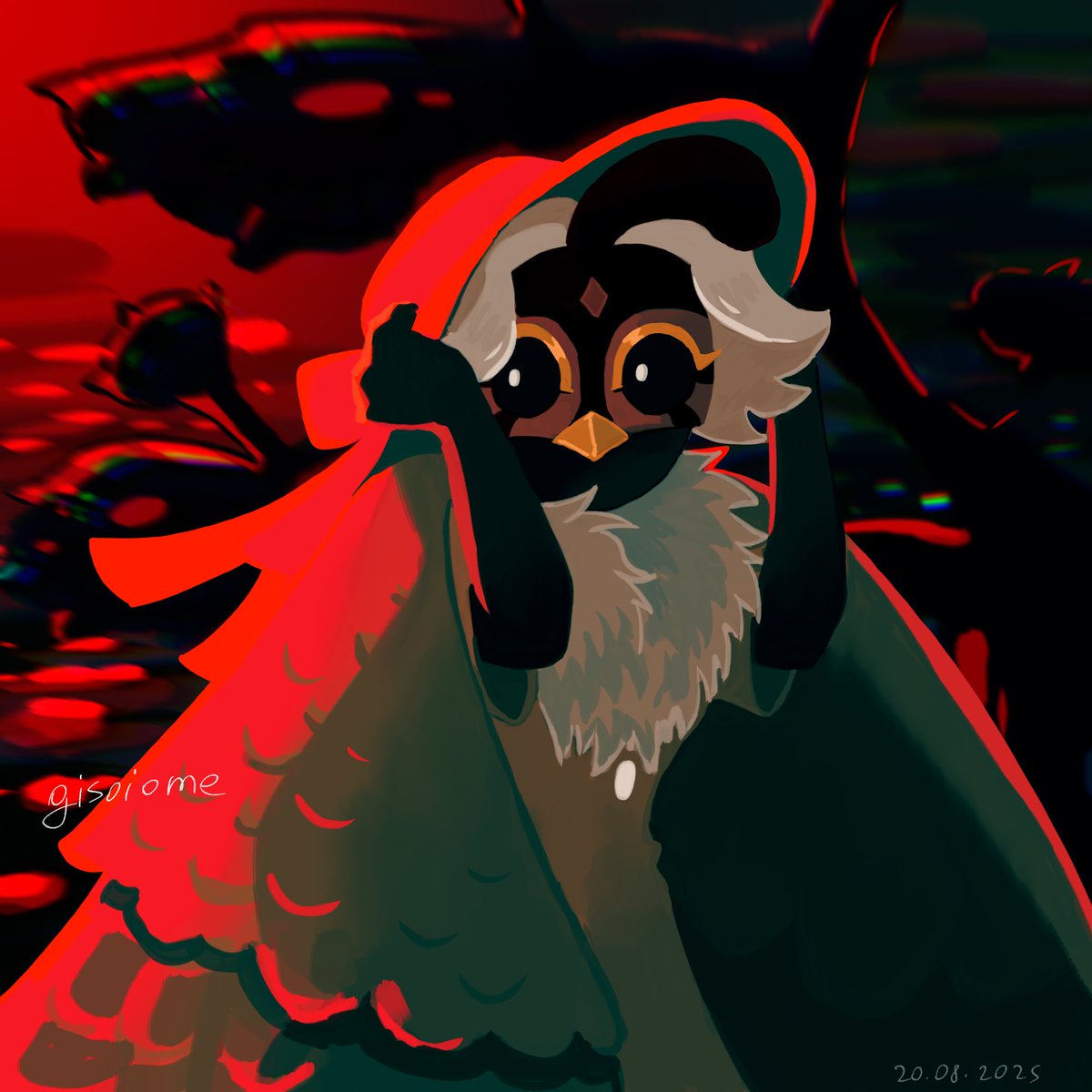 gisoiome's tweet photo. It's right behind her, isn't it
Art trade with @coxicomcoca11 !
#thatskygame #skycotl https://t.co/UFiQGPczA4
