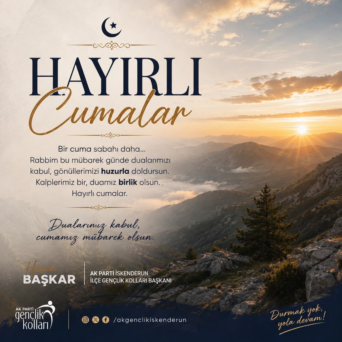 akgenciskendern's tweet photo. #HayırlıCumalar🙏🏻 https://t.co/7xIT0jGS42