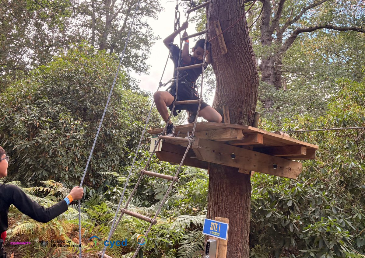 CYCD_Luton's tweet photo. Ending Week 2 of our summer youth club with a trip to Go Ape at Woburn Safari Park!!
•
•
•
#cycd #luton #youth #goape #woburnsafari https://t.co/CP6FJFLCsl