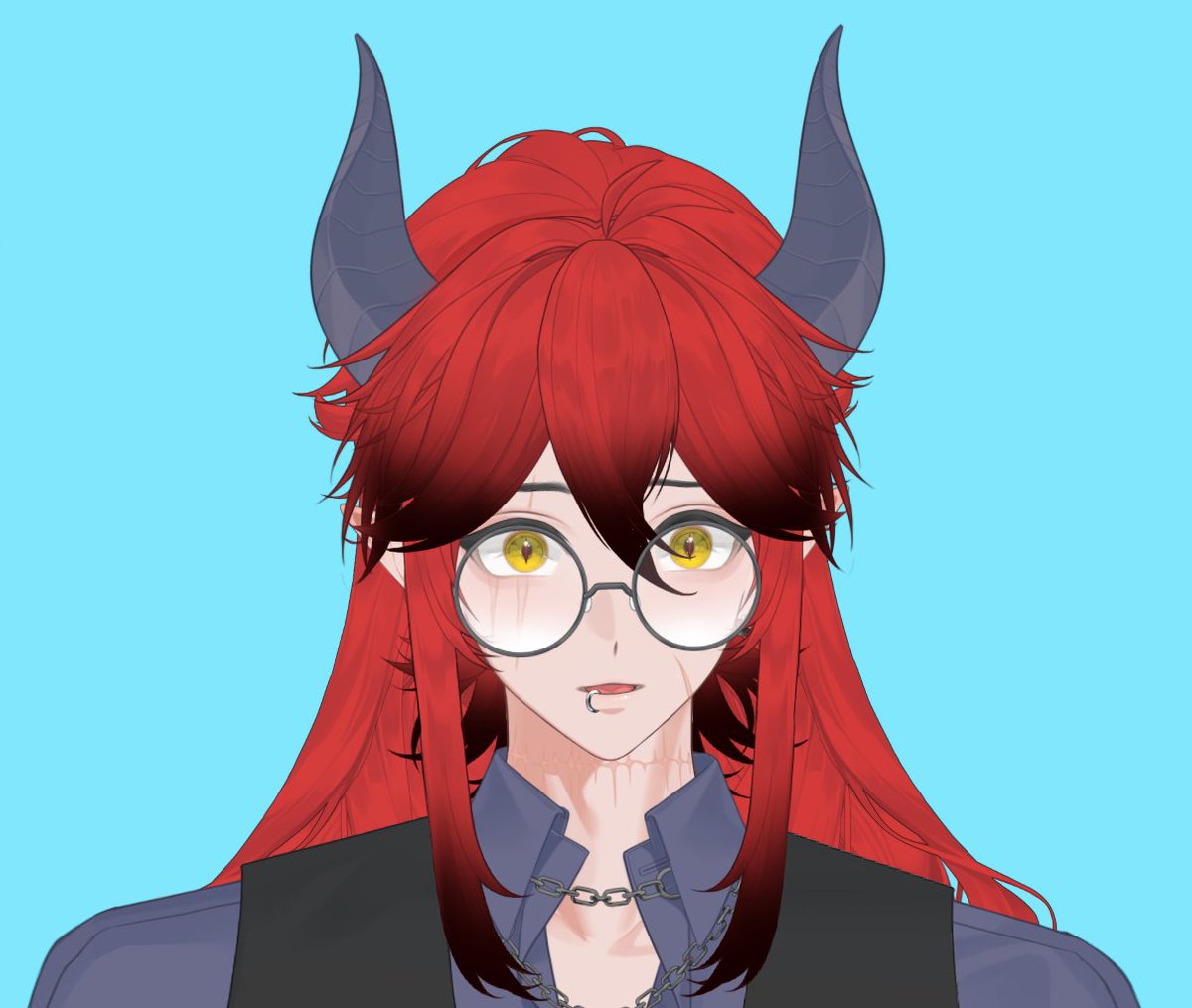 HobbikiinVT's tweet photo. Guys, help!

I found my glasses, but I can't remember where I placed my lab coat? Have any of you seen it? #ENVTuber #VTuber #VTuberDebut https://t.co/gNLv30iNYz