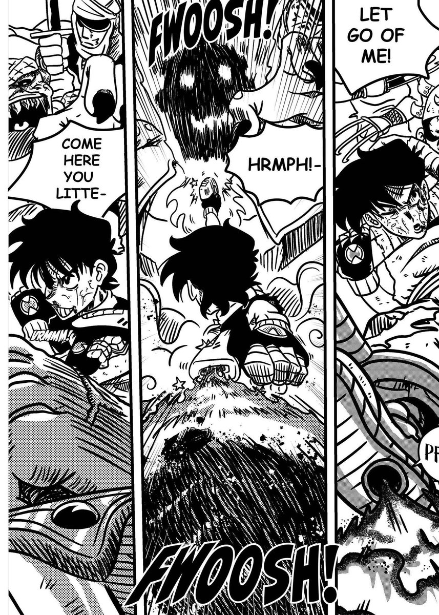 Oniart333's tweet photo. Double page spread from my manga Thieves!
#mangaart #shonen https://t.co/o0NjYpcarL