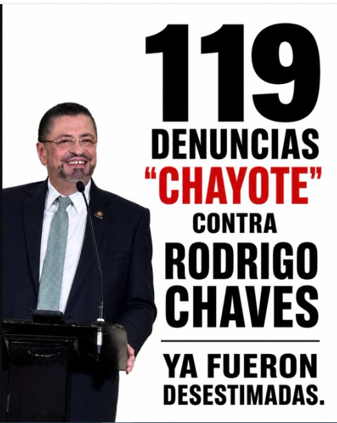 Roger_Retana's tweet photo. @dw_espanol publiquen esto también; de 121 denuncias contra el expresidente @RodrigoChavesR  119 ya fueron desestimadas...no se queden solo con la nota amarillista https://t.co/FnNkCIsaXD