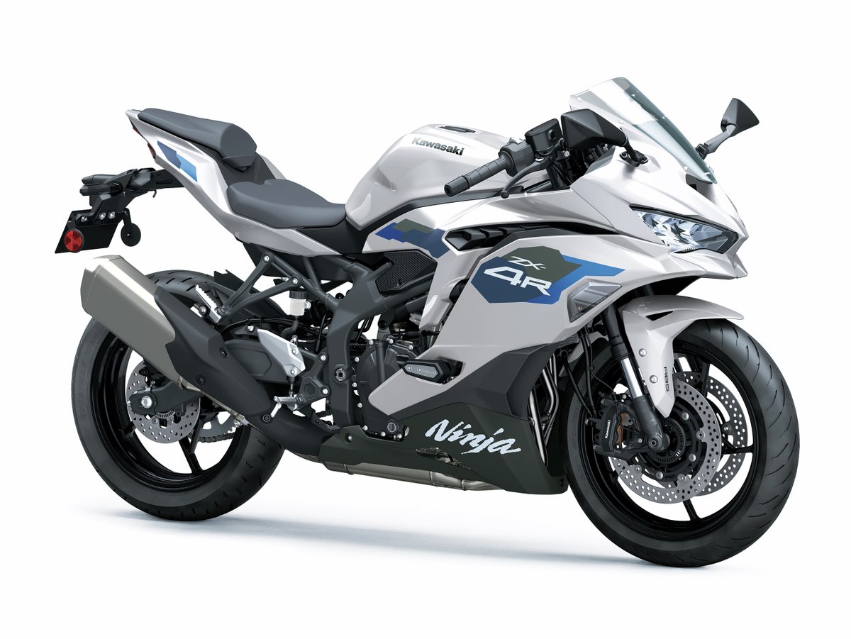 Kawasaki_JPN's tweet photo. 【Ninja ZX-4R】
見た瞬間に心を掴まれる「Ninja ZX」デザイン。
乗った瞬間に感じる本格スポーツの魅力。

街乗りからワインディング、サーキットまで走る楽しさを存分に味わわせてくれる。
走るたびにもっと好きになる一台です。

▼製品情報はこちら
https://t.co/JMMbqvkX1z
▼カタログ請求はこちら
https://t.co/zaDvZK901l

#NinjaZX4R #Kawasaki #バイクライフ