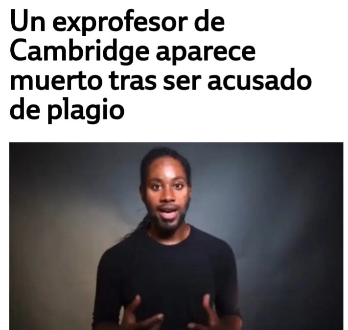 vaquerohistoria's tweet photo. ¡La verdad siempre te hace libre!
Un poco de #contexto ...
El caso de Jason Arday demuestra lo peligroso de seguirle la corriente a los profesores ideologizados en lugar de priorizar la verdad aunque sea dolorosa.
Jason era un hombre afro autista que por seguirle la corriente a los profesores universitarios de izquierda radical terminó con su vida.
Su historia se vendió como un ejemplo de superación al convertirse en el académico de sociología más joven en una universidad élite tras venir de un origen difícil debido a su discapacidad, etnia y condición económica desfavorable.
Pero tener esas características no convierte a nadie en santo y para encajar, Jason aprendió a mentir al adoptar una ideología política basada en la mentira como es el wokeísmo al ver que ser de izquierda daba réditos llegando muy lejos y estar en lo más alto de la academia.
Pero lo que se basa en mentiras no se sostiene a largo plazo y tras ser expuesto por un valiente periodista, la evidencia demostró que no solo era un fraude en sus investigaciones y publicaciones científicas sino que cambio muchas veces su propia historia de vida con fines de aumentar su aceptación hasta que no pudo más, tuvo que renunciar a su puesto y tomó la decisión final.
Jason fue tan culpable de su propia desgracia como las autoridades universitarias que lo alcahuetearon por no elegir la verdad, aunque eso hubiera significado no tener el reconocimiento de los intelectuales de las corrientes dominantes pero es mejor una vida modesta pero honrada que un aparente éxito anclado en algo que no se puede sostener.