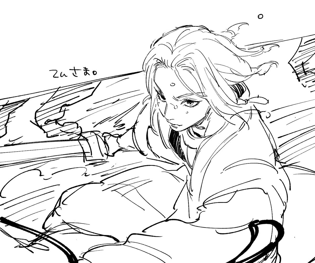 chidentsu's tweet photo. だ��たい恬様描くときはこのバランスだったんですけど…31恬様描くの楽しいな… https://t.co/fWaRdwbw1P