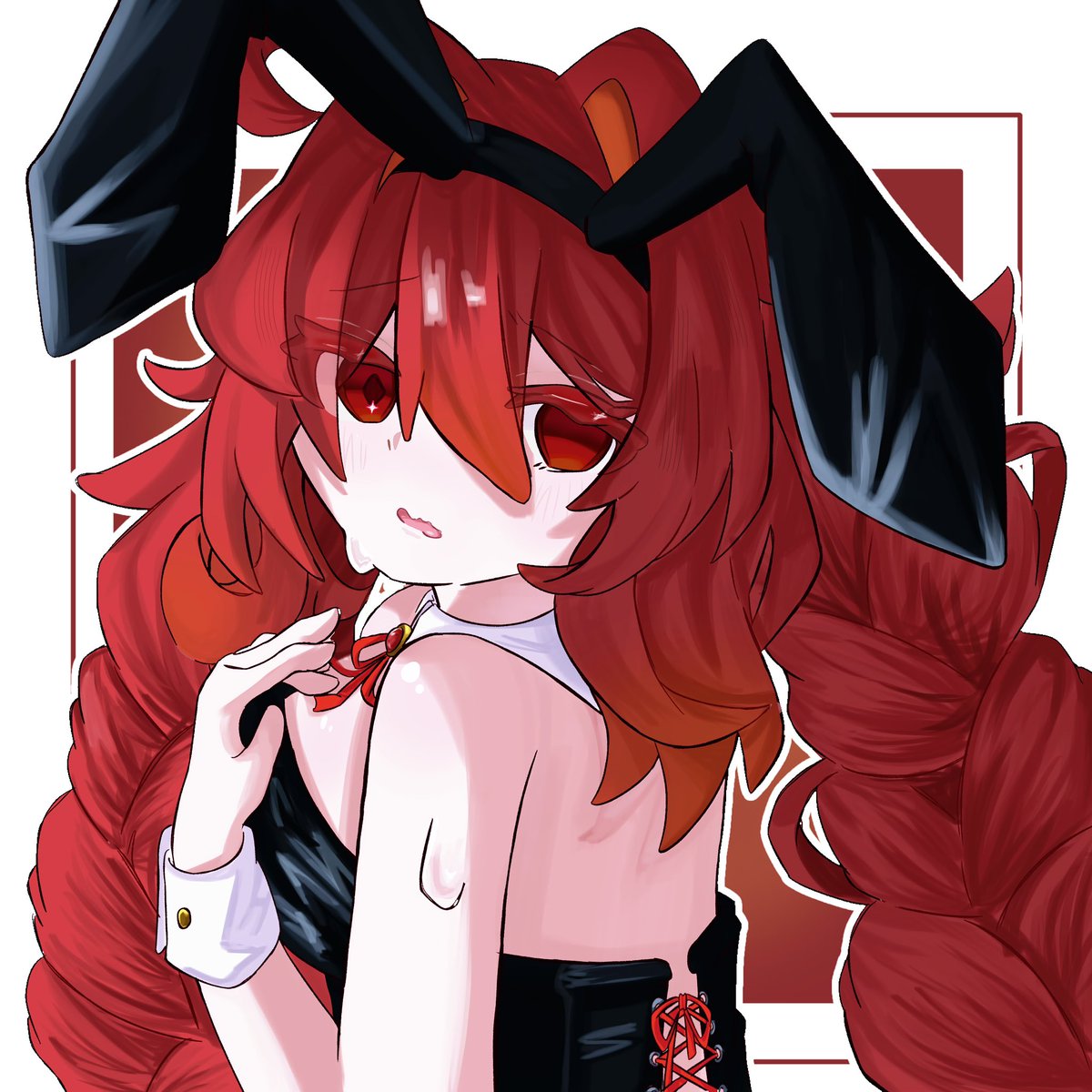 hatoba_287's tweet photo. バニー ！！ バニー ！！
 #oc   #バニーの日 https://t.co/SKWIeenN32