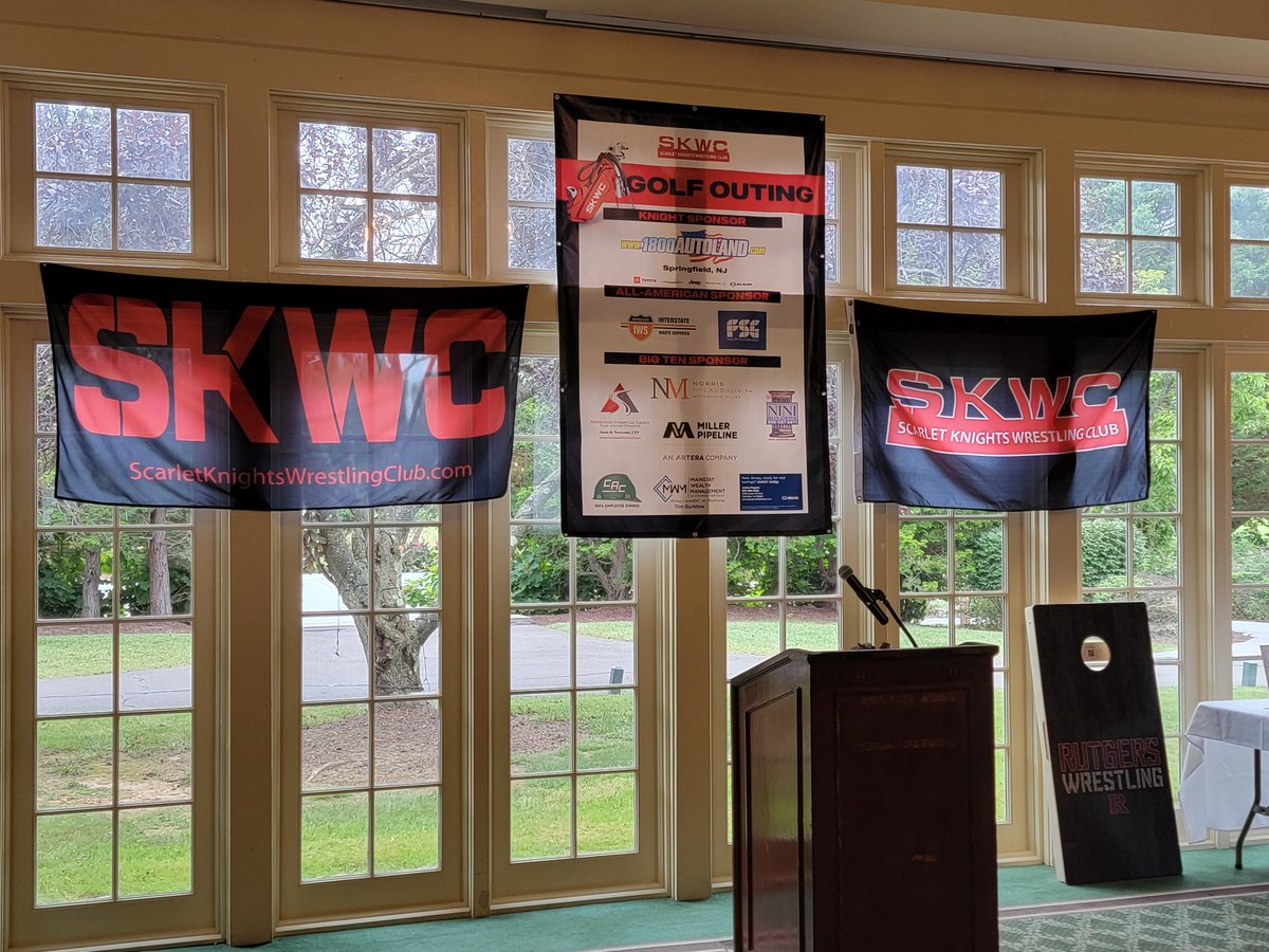 KnightsBrigade's tweet photo. anotheR gReat @SKWrestlingClub Golf Outing today!

If you missed out, plan to join @RUWrestling next yeaR!!!

Oh, and get your season tickets!!!

https://t.co/b6ckyIlG8x https://t.co/lQe3k9fjOH