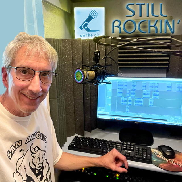 SkinnyRockerPro's tweet photo. While The Skinny Rocker may not be spinning those discs anymore, he's STILL rockin' the mic! Now, after 46 years in the radio business, he continues to write, voice & produce audio goodness from the comfort of his home studio...with the managerial oversight provided by his beloved #ProductionPups! So, in honor of #NationalRadioDay, we want to remind you that old rockers never stop rockin', they just do it with better accommodations & management!