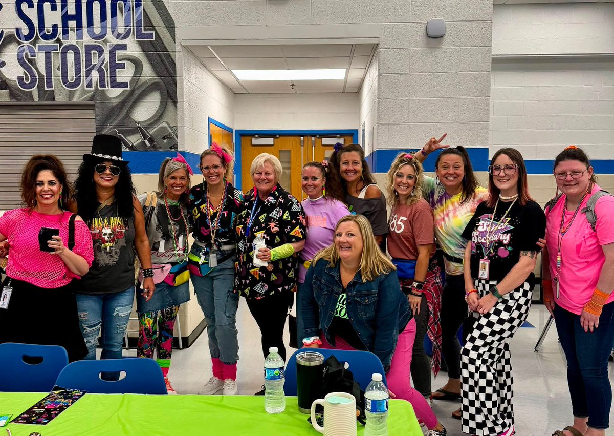 TrinityAreaSD's tweet photo. Trinity Area staff had a totally RAD first day back! 💙🤍📼
Breakfast, karaoke, a welcome from @TRINITY_MLUCAS, and ’80s pop culture lessons with Chris Clews made for a great kickoff.

We’re ready for a TOTALLY AWESOME 2026-2027 school year! 😎 https://t.co/4kAoFRc6j8