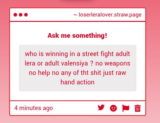 LoserLeraLover's tweet photo. no disrespect to Lera but I think Valensiya would win easily she looks strong https://t.co/41iZQ14cij