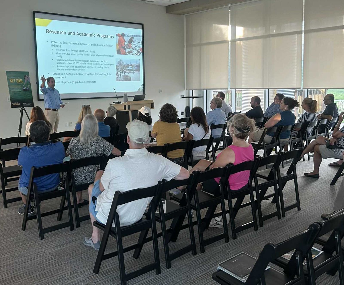 PotomacLocal's tweet photo. PIER PRESSURE: Locals Push Back on GMU’s Massive Belmont Bay Dock Plan https://t.co/U9jewor1MS https://t.co/ZmmeU3MOYQ