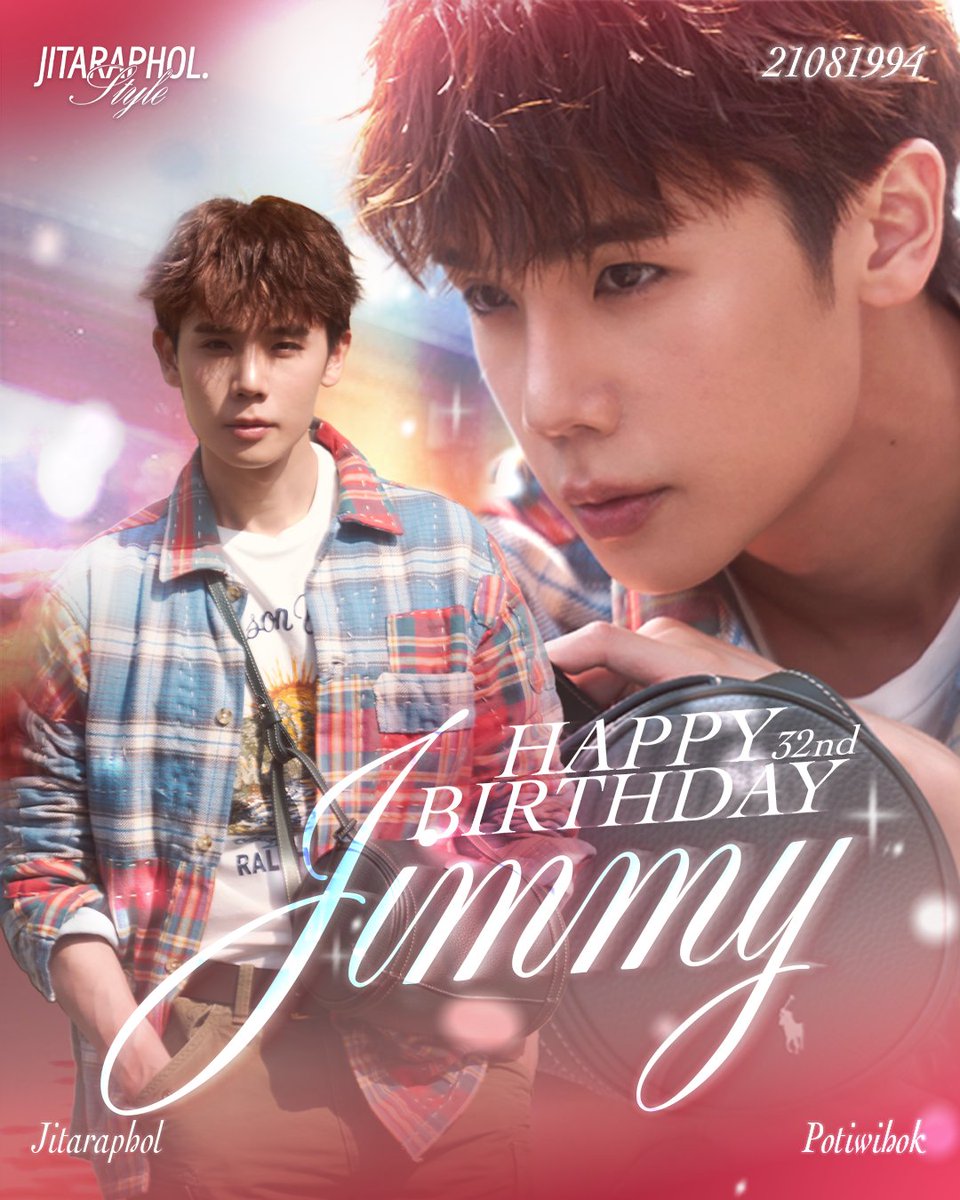 jitarapholstyle's tweet photo. ◟⋆ happy birthday to jimmy 🥑 ❀

สุขสันต์วันเกิดนะครับจิมมี่ ขอให้ทุก ๆ วันของจิมมี่ ถูกรายล้อมไปด้วยคนที่รักและเอ็นดูจิมมี่ … ให้จิมมี่มีความสุขมาก ๆ สุขภาพร่างกายแข็งแรงสมบูรณ์ ให้ทุกสิ่งอย่างที่ตั้งใจไว้ ประสบความสำเร็จและถูกโอบกอดด้วยความรักอย่างดีในทุกวันนะครับ 💜

( #jimmyyjp , @jimmyyjp_ )
💌 — #JimmyLevel32ndUnlocked ❀