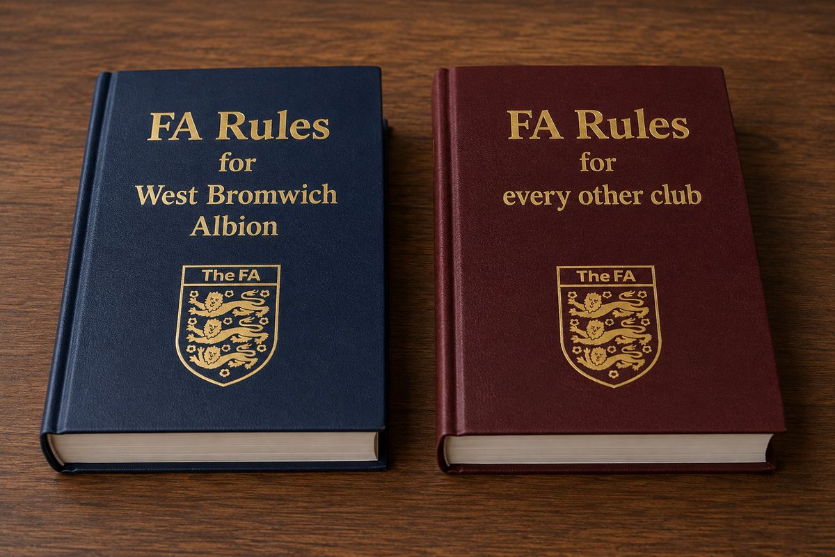 nathanWBAFc's tweet photo. Fuck the efl, never known a club get shit on so much

Player banned for a dive
Points deducted for giving charity
Now player banned for hand ball 🤣

EFL such a joke
#wba https://t.co/tMOrJOdM03
