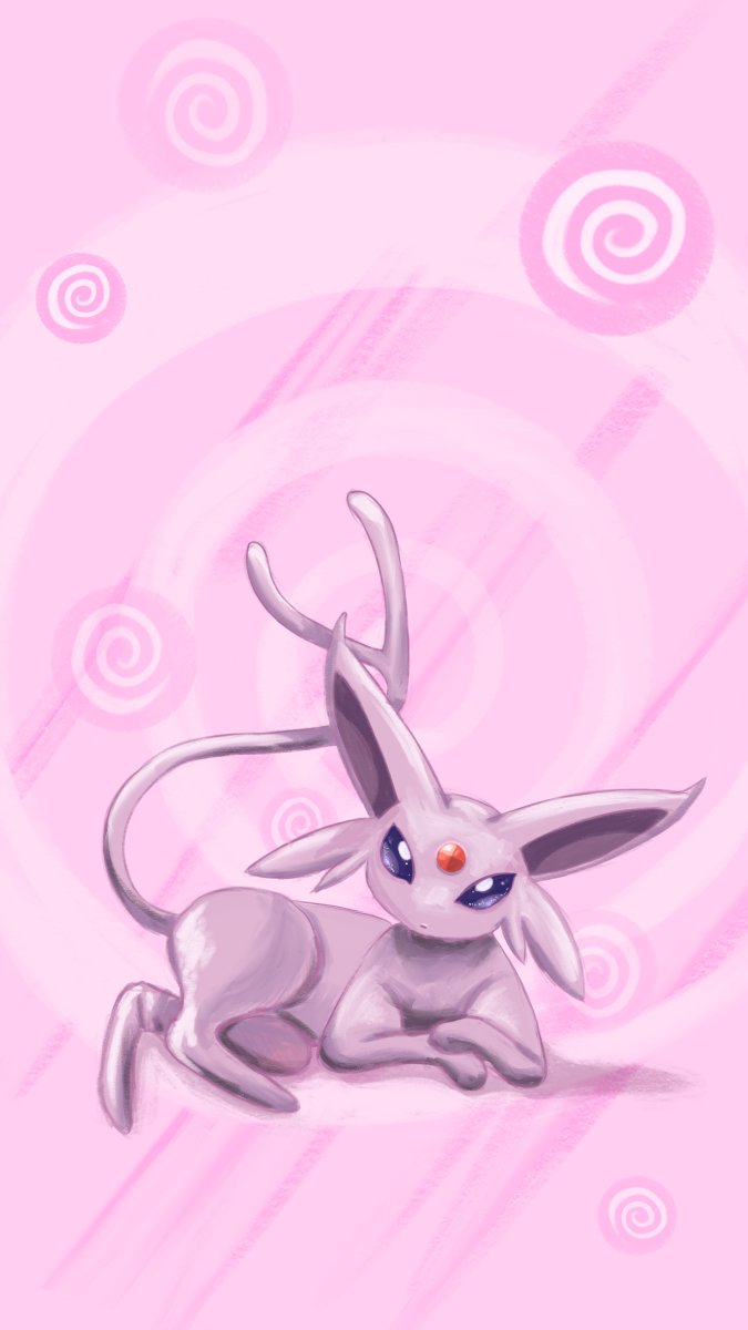 pokepapi's tweet photo. The tip of its forked tail quivers when it is predicting its opponent’s next move.

#EspeonDay #エーフィの日 #PokéPapi #Pokemon30 #Pokémon #pokemonfanart #pokemonart #speedpaint #pokemoncommunity

日本のアーティスト友達を作りたいです！フォローしてくれたら、フォローバックします！ https://t.co/kTFq6plqXO