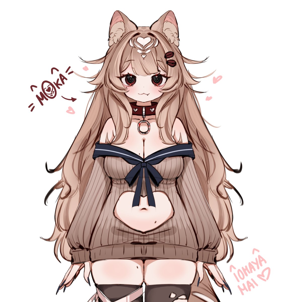 IomayaMai's tweet photo. Moka is gonna be so cute, ICANT! ☕️ https://t.co/DRUQeYrpbp