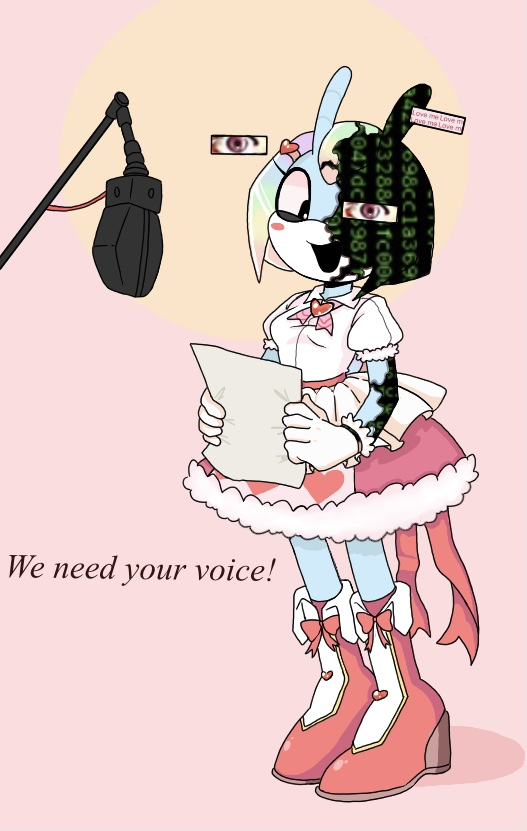 UnknownRealmsX's tweet photo. We are currently looking for VA's for one of our upcoming killers LoveBug!!
If you wanna help us contact @Mini46357087855 on Discord (furina.__66452)

#sonicexe #execommunity #exe https://t.co/84jfntiMYP