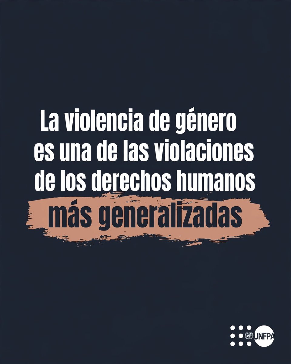 ONU_es's tweet photo. 1 de cada 3 mujeres sufre violencia.

No es inevitable. Es prevenible.

Las sobrevivientes necesitan protección, apoyo y justicia.

Se puede detener. Con voluntad política y colectiva.

Vía @unfpa_lac https://t.co/wNPeGCYeeN