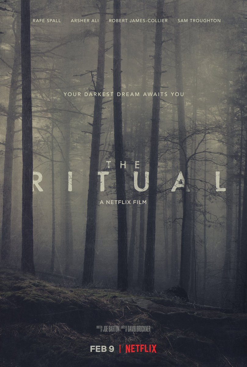 realmattblair's tweet photo. #NowWatching 238 #Horror365Challenge 236/365 #TheRitual (2017) https://t.co/hmeXDgPq8w