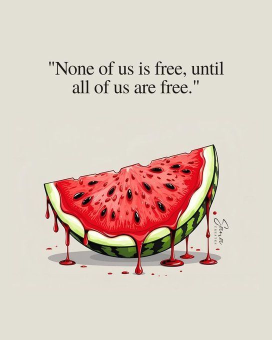 InsiderWorld_1's tweet photo. Only me and you know the meaning of a bloody watermelon! https://t.co/Xdz7Zb7NlT