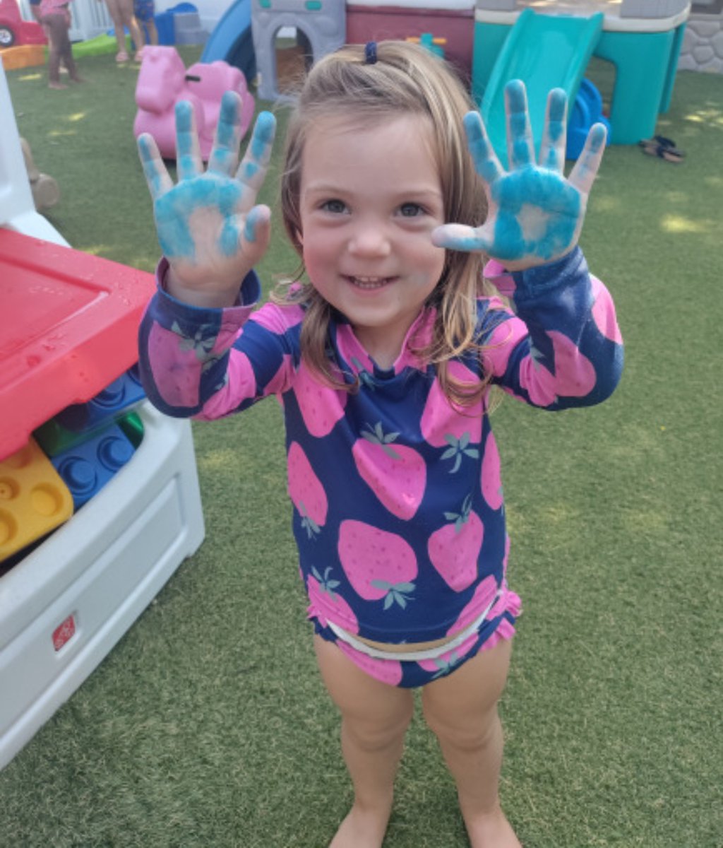 NAFOteacher's tweet photo. Timeline cleanse from the dumpster fire of the world:

My sweet little Delilah bug at daycare today. Omggggg my heart 🥹🥰 https://t.co/Fu8MojdNQj