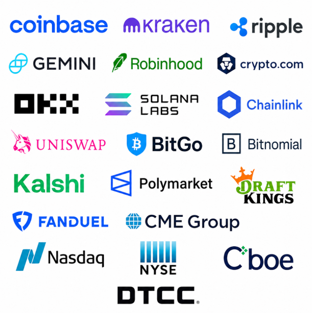 coinbureau's tweet photo. 🇺🇸JUST IN: The CFTC holds its first ever Innovation Advisory Committee meeting with 43 members including the CEOs of Coinbase, Kraken, Ripple, Gemini, Robinhood, Nasdaq, NYSE and CME.

Key takeaways:

- CFTC Chair Selig says the CFTC will implement its own crypto rules if the CLARITY Act fails to pass.

- Selig directs staff to "begin exploring rules to codify a CFTC market structure for crypto assets."

- Crypto exchanges could be allowed to offer leveraged trading under CFTC oversight.

- Selig directs staff to engage with DeFi developers to establish legal pathways for on-chain protocols in the US.

- CFTC preparing to modernize prediction market rules, with Kalshi and Polymarket CEOs both seated on the committee.

- Coinbase CEO Armstrong says the CLARITY Act "has a great chance of passing" with both sides getting "90% of what they want."

- Robinhood CEO Tenev says the 50 state patchwork of crypto rules hurts customers more than the companies themselves.

- DTCC CEO says SEC-CFTC coordination has given traditional finance "an open lane" to advance blockchain and tokenization.

- Selig warns states trying to block prediction markets, saying the CFTC has protected them from "rogue state attorneys general."

- Selig calls for America to become the "compute capital of the world."