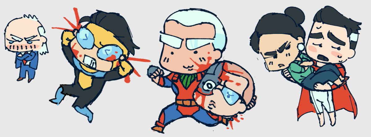 boozoid_'s tweet photo. chibis..... ya #INVINCIBLE https://t.co/1lB5zaG4ed