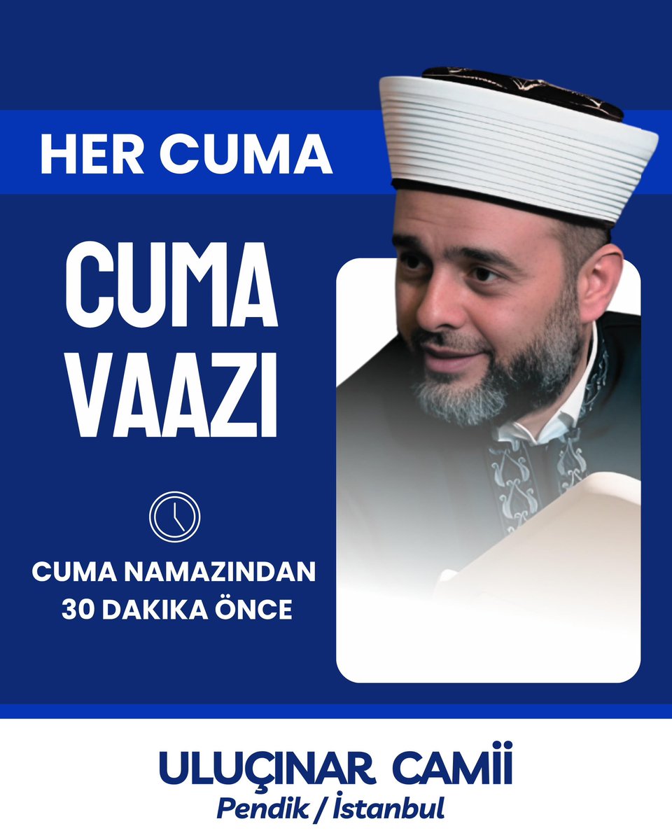 halil_konakci's tweet photo. 📣Her Cuma, Cuma Vaazı.! https://t.co/7vQdSobTmb