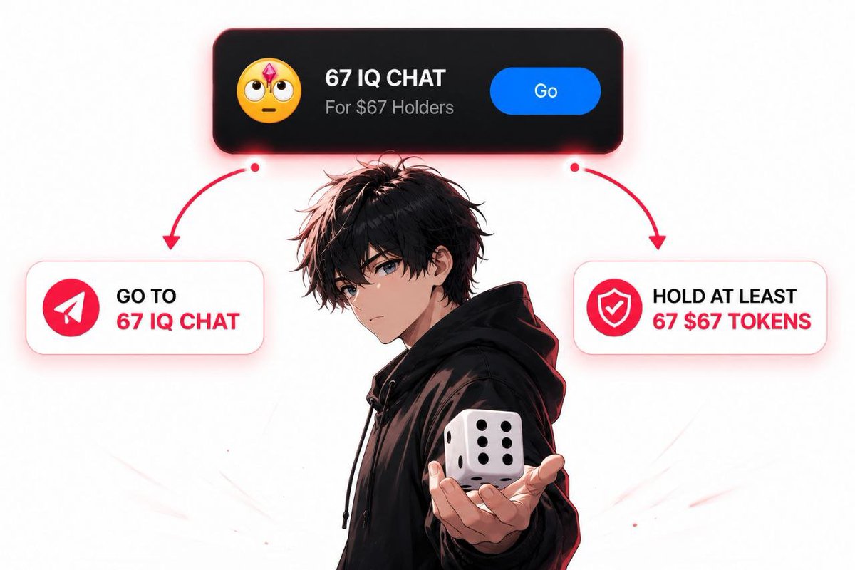 pawmacist's tweet photo. Here’s what I get from holding at least 67 tokens of @sixsevenapp which is less than $3 👀

🎣 Daily Fishing Chance to win:
• $670
• Pepe Telegram Gift
• 5,000 $GRAM
• More points

😴 Resident Sleeper
Mine points passively while you sleep.

🧠 IQ MAXXING
Another opportunity for holders to explore.

🕵️ Hidden Opportunities
There may be more perks waiting to be discovered.

It’s probably nothing…

But it could be something. 👀

DYOR.