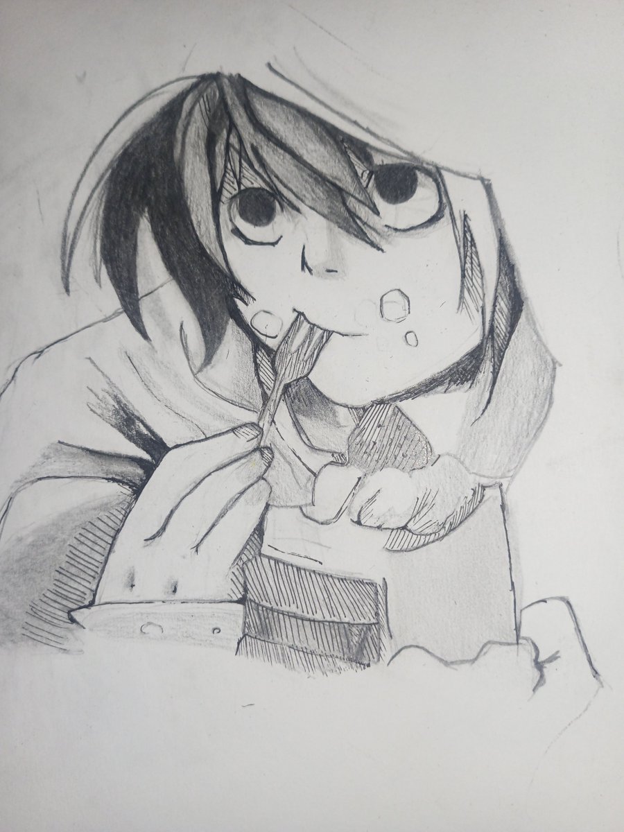 necrox_DX's tweet photo. L #deathnote #drawingㅤㅤ https://t.co/B6MUo3r6mq