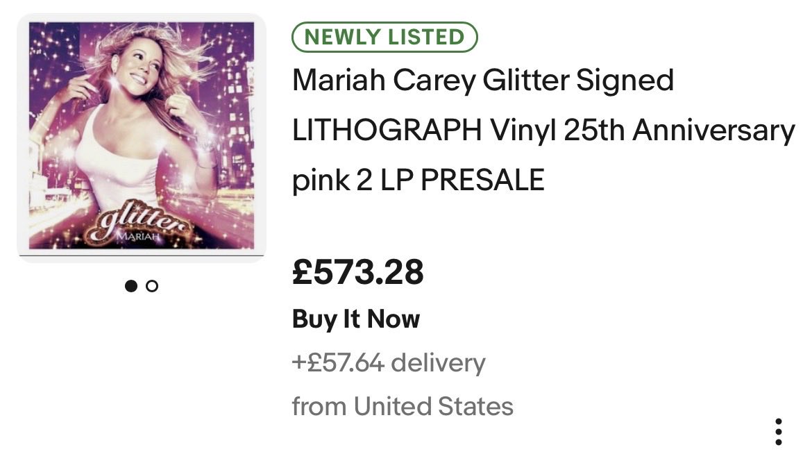 Mimi_lamb's tweet photo. I see the scalpers have been out today. Managed to grab all the new singed glitter Vinyls before us true fans managed to cop one. 

You people are lame and I hope a bird shits on your head and it’s really hard to clean off. https://t.co/6PxgWQTij3