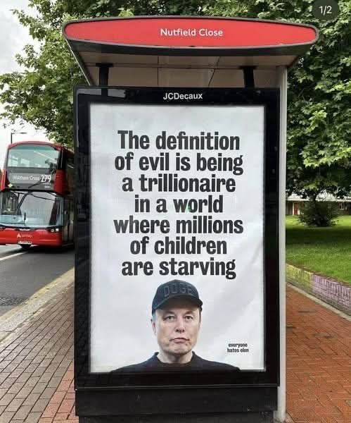 NoKingsNoLies's tweet photo. And you’re ok with it. Plus your billions were funded by corporation welfare! #GreedIsAMentalDisorder https://t.co/rW95rSweUK