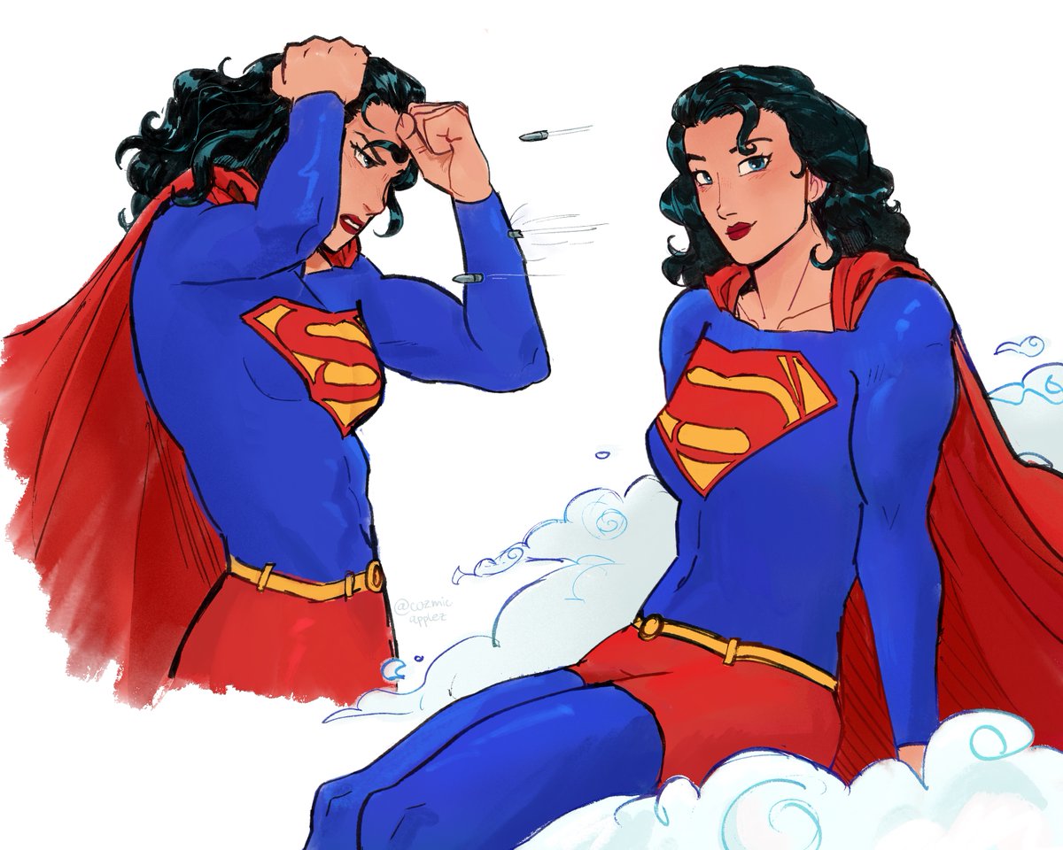 dyatlovpass94's tweet photo. Wonderful comm by @cozmicapplez Clara Kent/Superwoman! https://t.co/do3C60FqBq