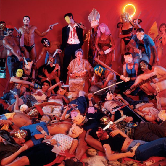iguanias's tweet photo. algunas de las imágenes de Nelson Garrido que chocaron conmigo, en el mejor de los sentidos, las primeras, segundas y terceras veces que las vi

pensamiento único, 2008.
la nave de los locos, 1999.
estética de la violencia, 2001.
la crucifixión del cochino levitando, 1993. https://t.co/SbGPQQiFjD