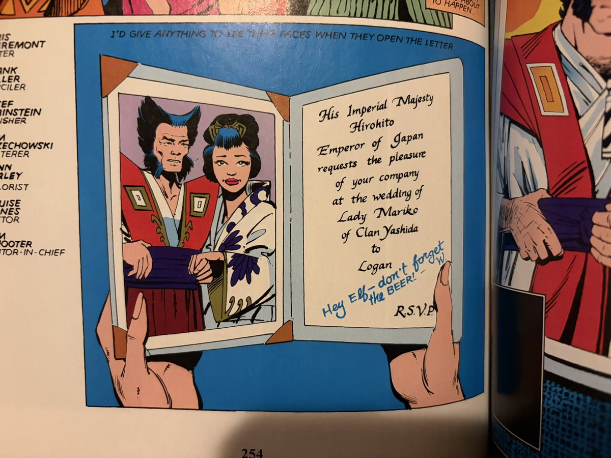 Cobratitt's tweet photo. Imagine your Canadian roommate is like, “guys, I’m going to fly home for a little bit.”
Then, a week later, you get an invitation to his wedding sent from the Emperor of Japan himself https://t.co/1S29Q8fx2t